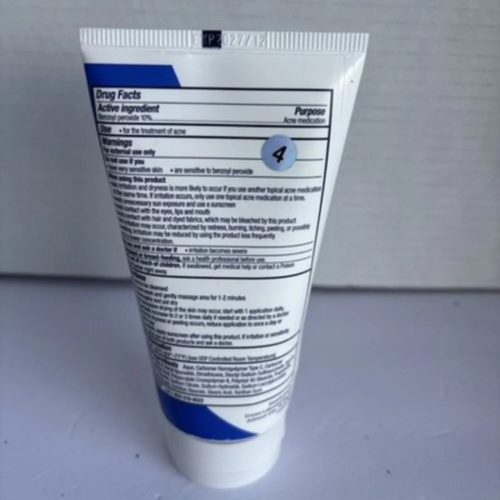 PanOxyl Acne Foaming Wash 10%, Max 5.5oz Sealed